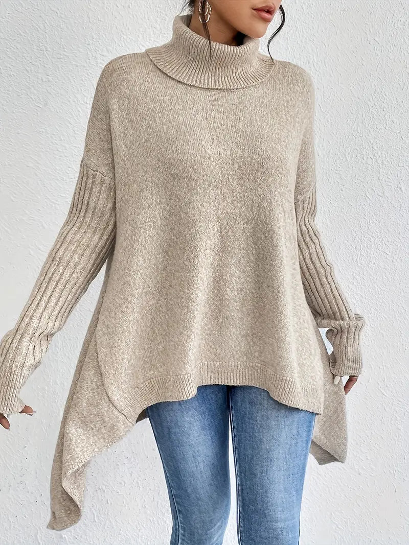 Liv™ | Elegant lang rullekravetrøje