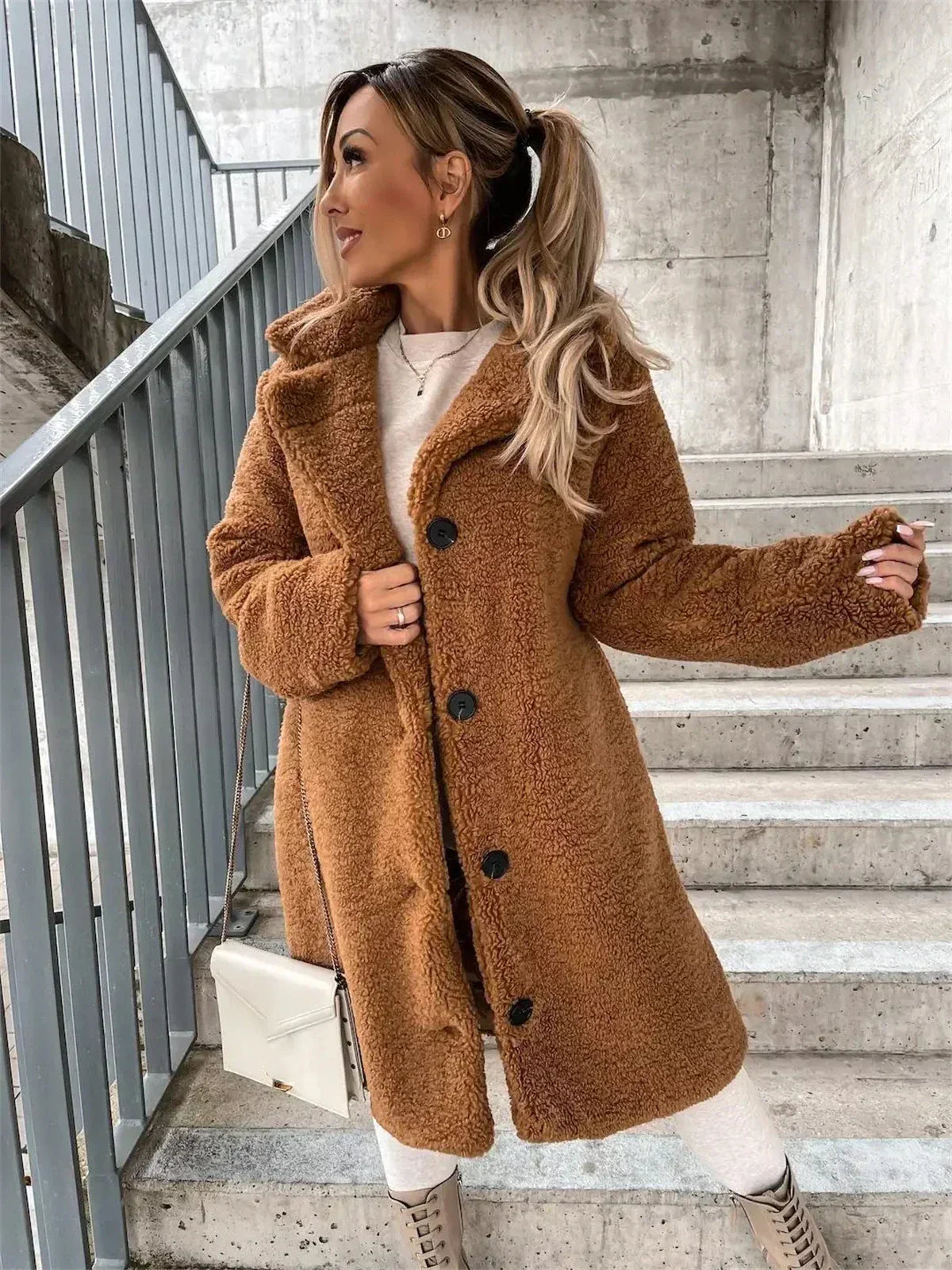 Elvira™ | Elegant teddyjakke