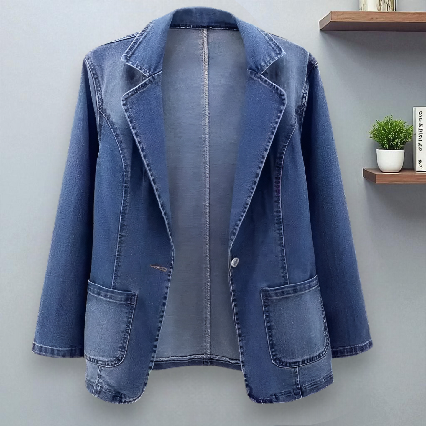 Freja™ | Elegant denimjakke