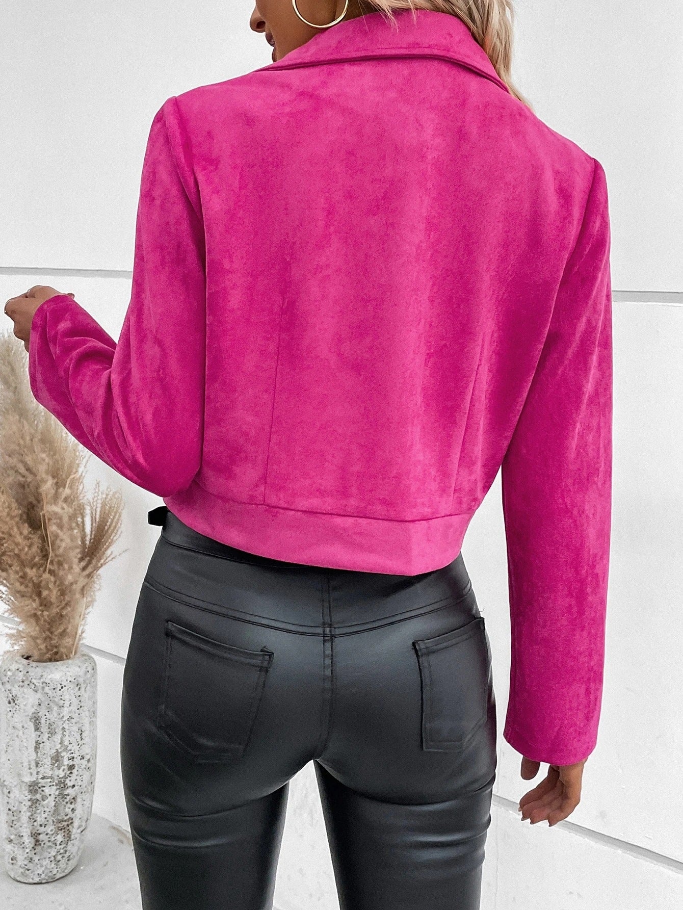 Selma™ | Elegant ruskindsjakke