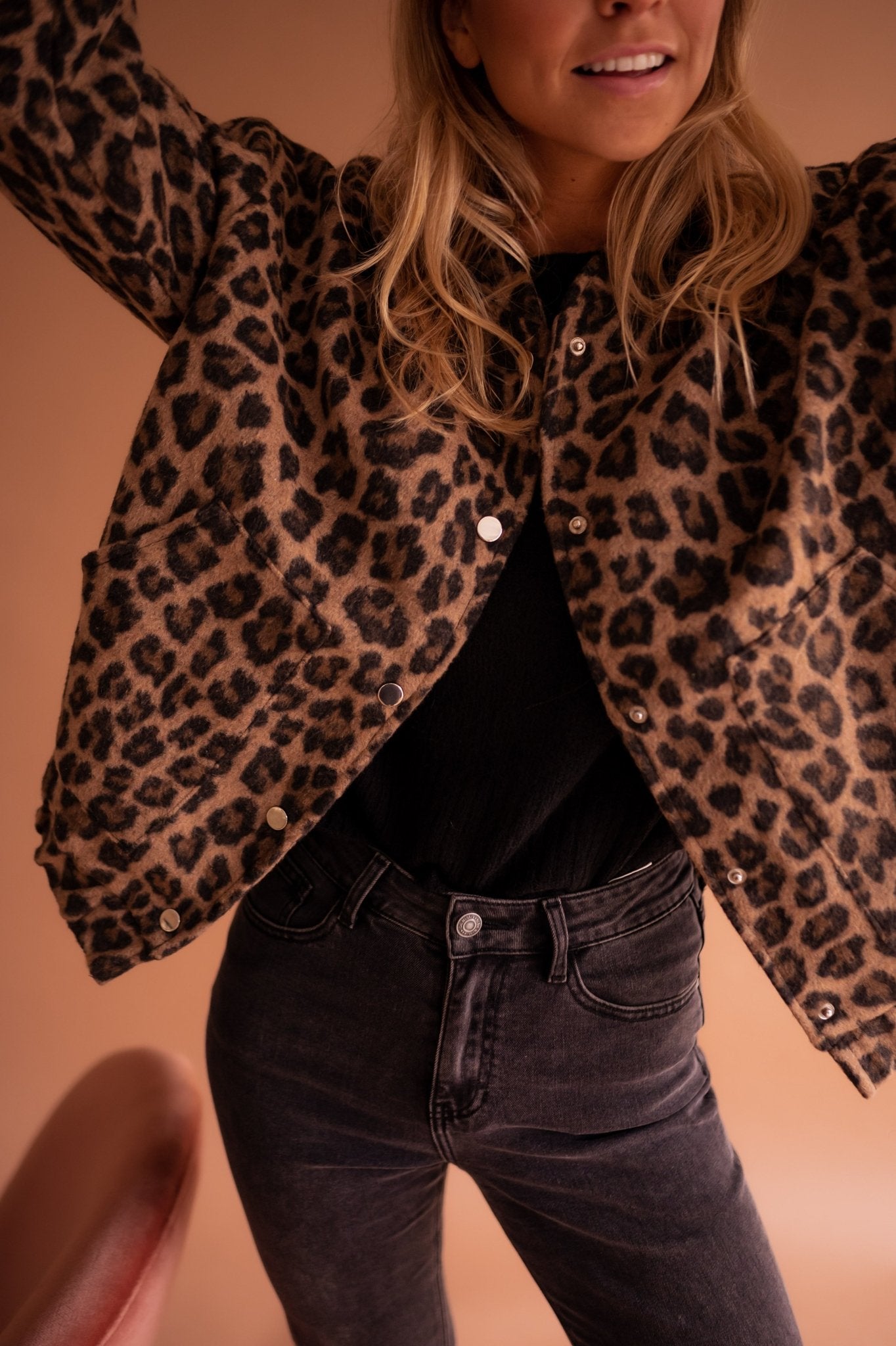 Maja™ | Trendy leopardmønstret jakke