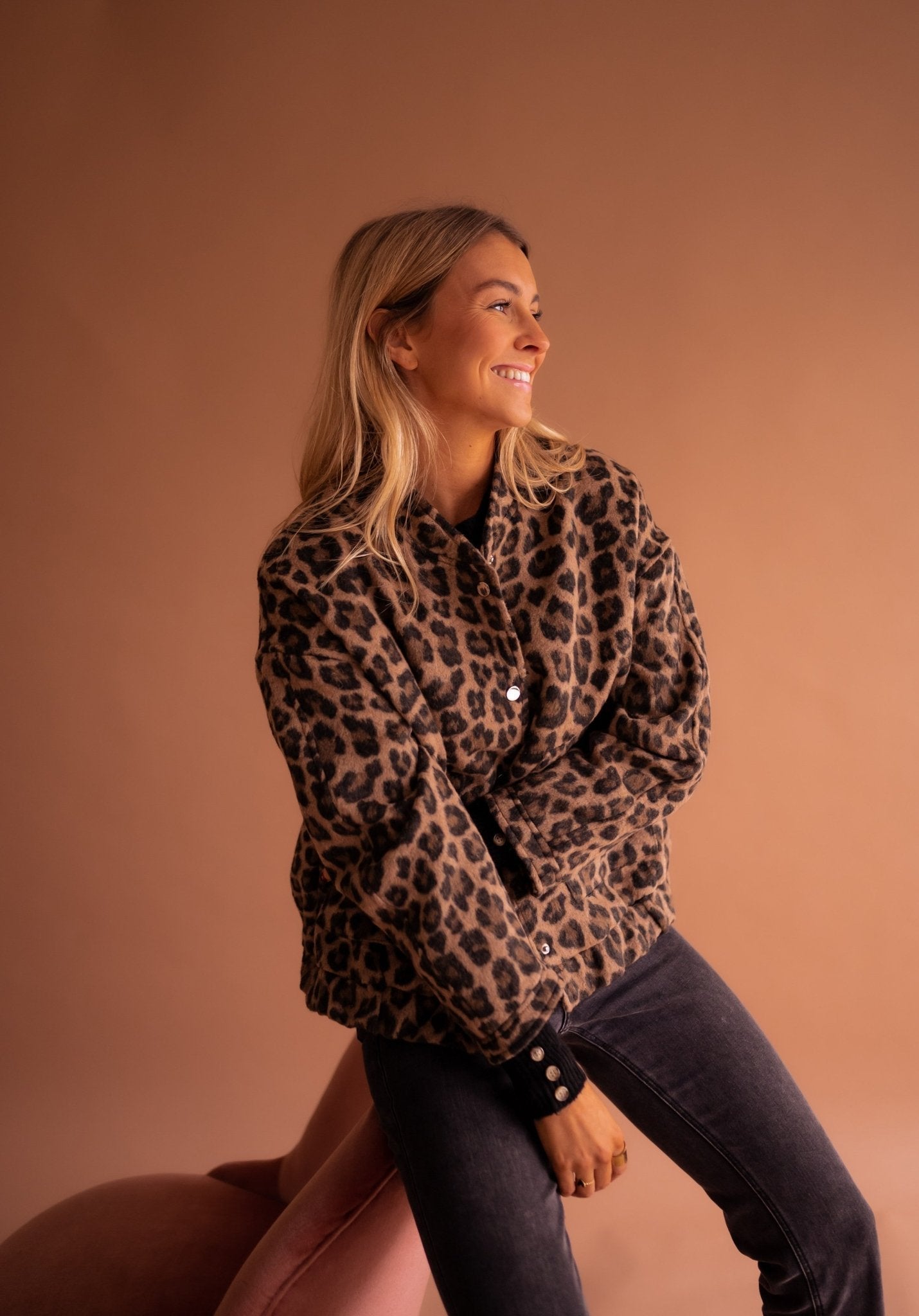 Maja™ | Trendy leopardmønstret jakke
