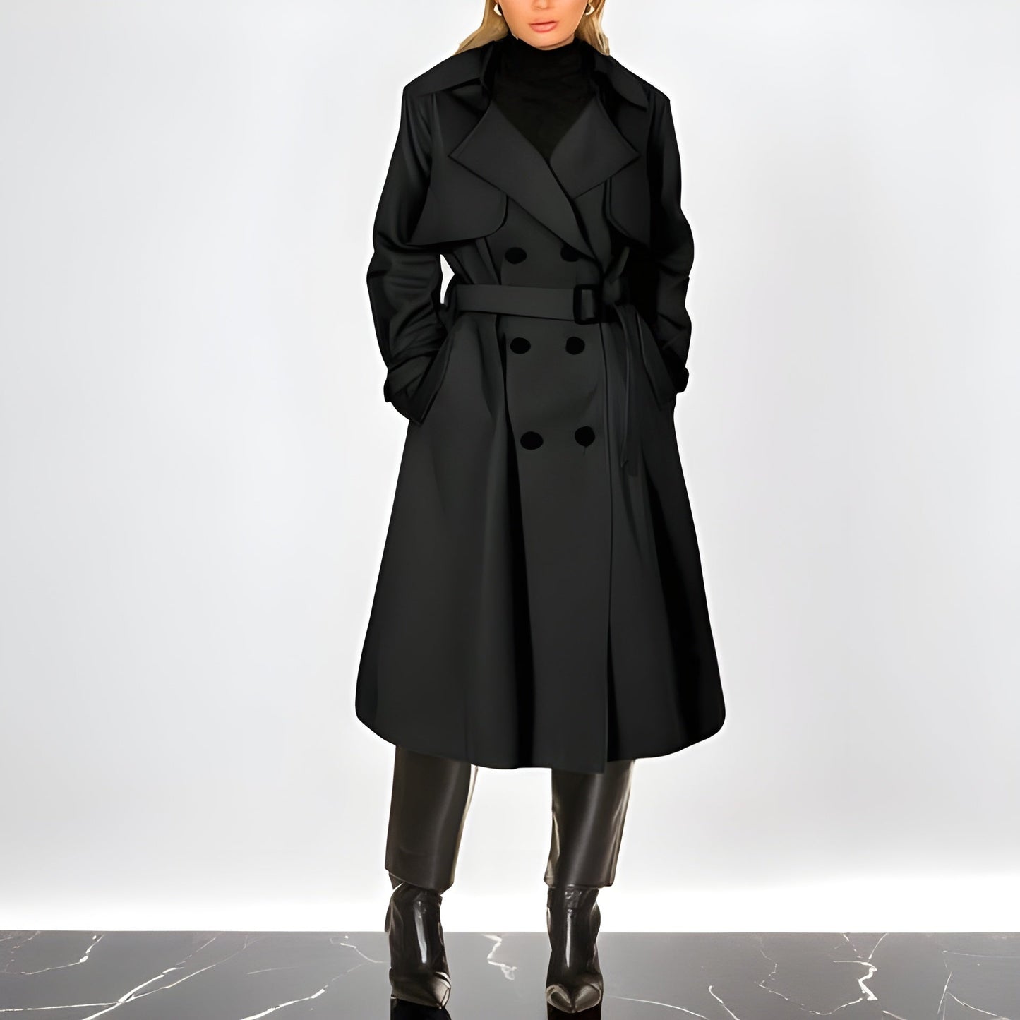 Thyra™ | Elegant trenchcoat med tidløs stil