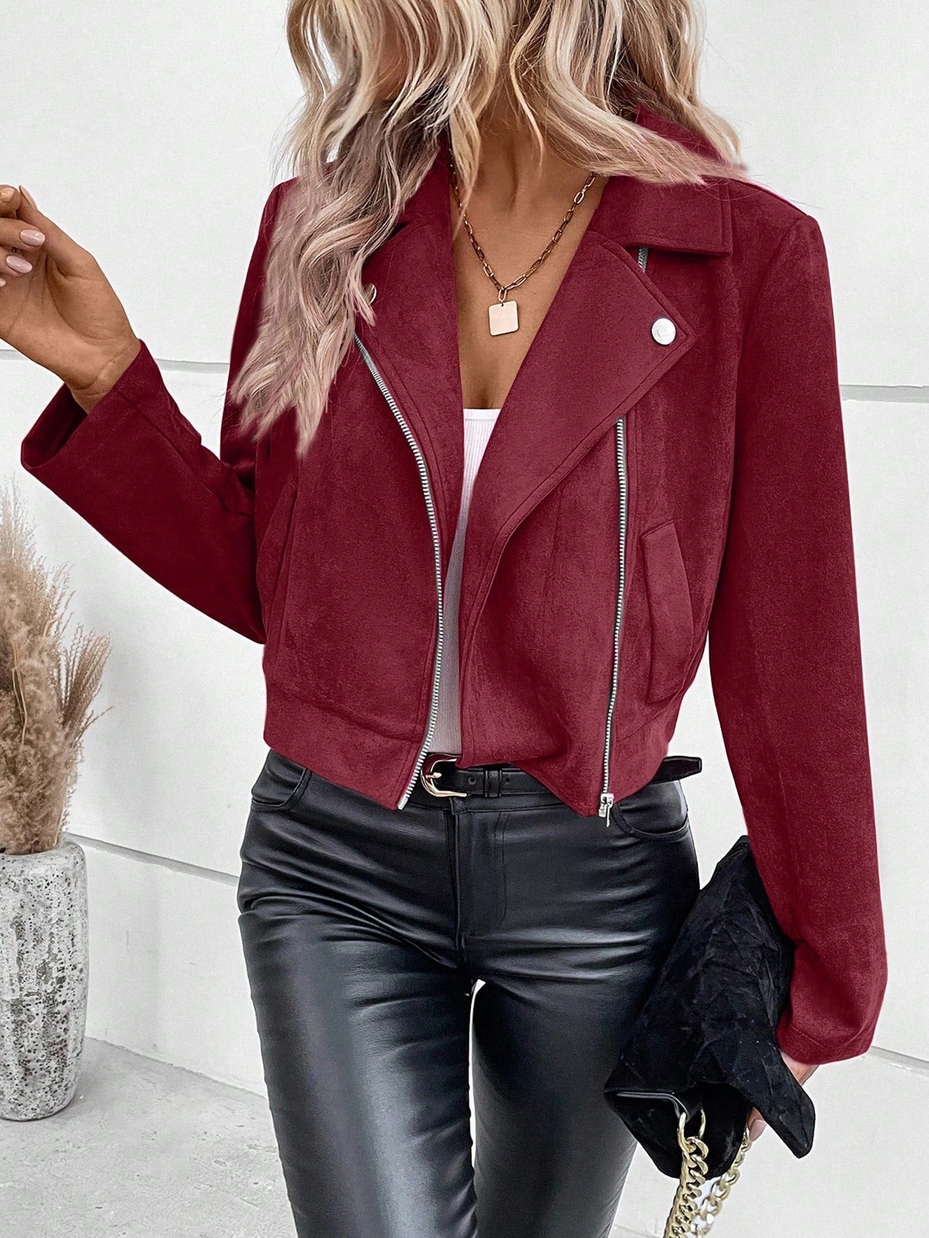 Selma™ | Elegant ruskindsjakke