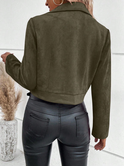 Selma™ | Elegant ruskindsjakke