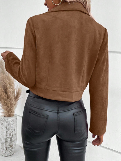 Selma™ | Elegant ruskindsjakke