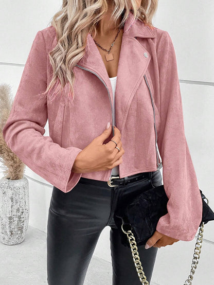 Selma™ | Elegant ruskindsjakke