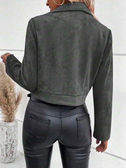 Selma™ | Elegant ruskindsjakke