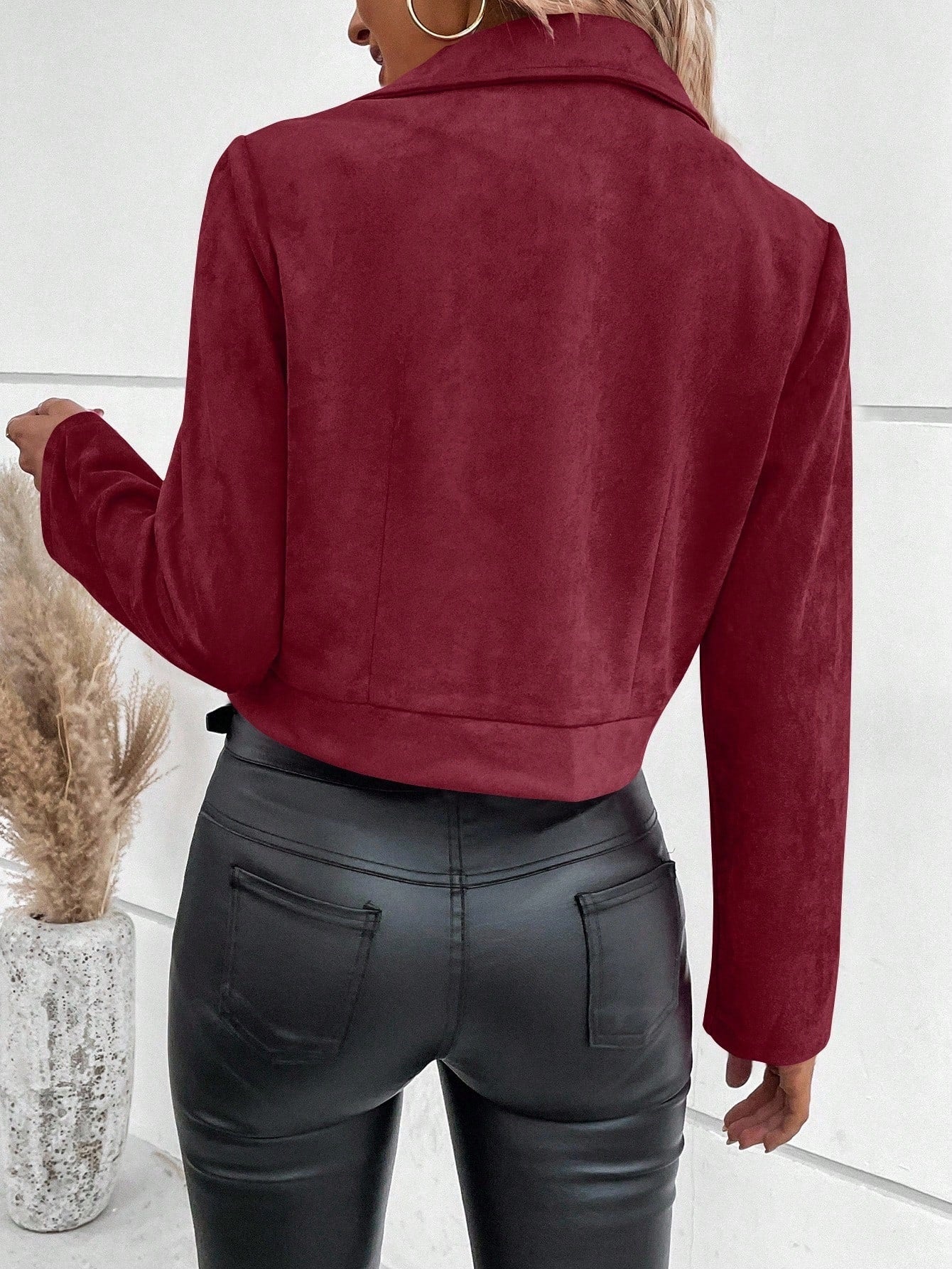 Selma™ | Elegant ruskindsjakke
