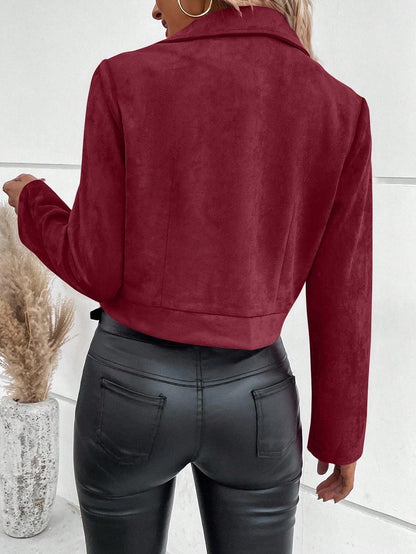 Selma™ | Elegant ruskindsjakke