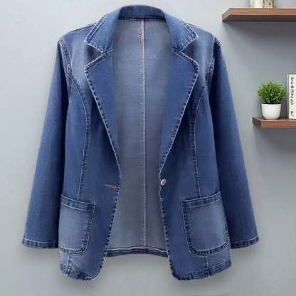 Freja™ | Elegant denimjakke
