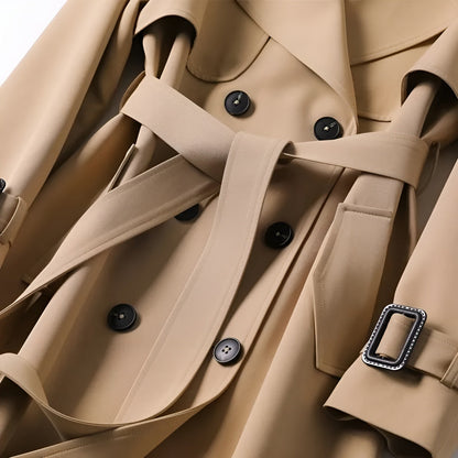 Thyra™ | Elegant trenchcoat med tidløs stil