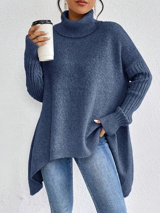 Liv™ | Elegant lang rullekravetrøje