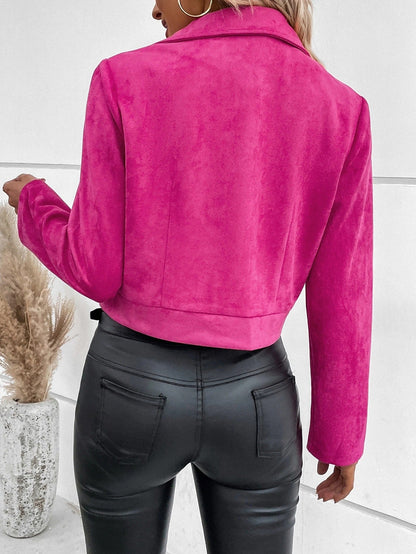 Selma™ | Elegant ruskindsjakke