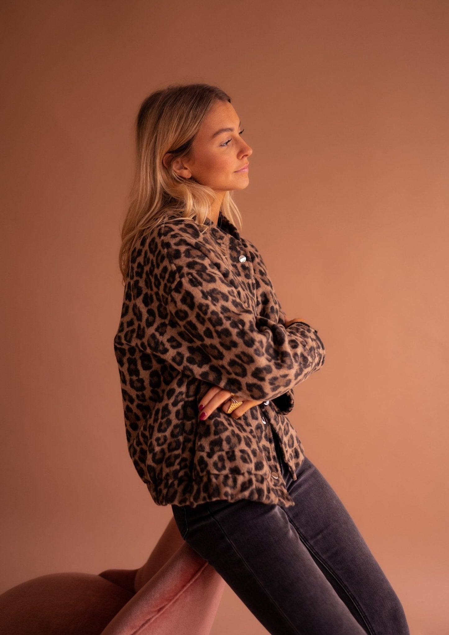 Maja™ | Trendy leopardmønstret jakke