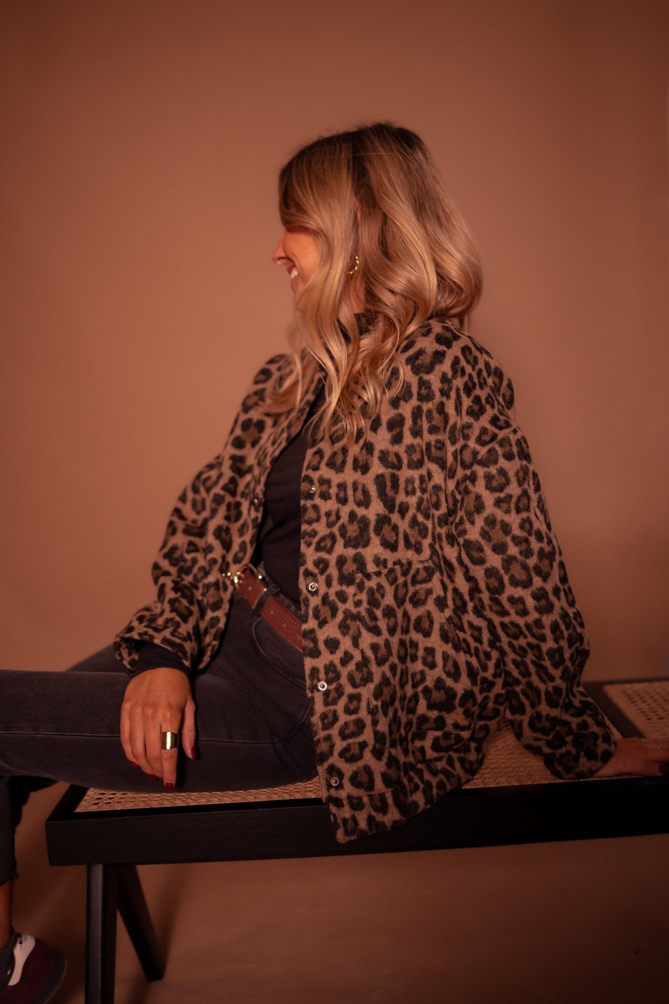 Maja™ | Trendy leopardmønstret jakke