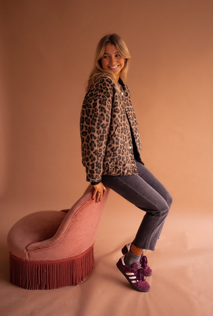 Maja™ | Trendy leopardmønstret jakke